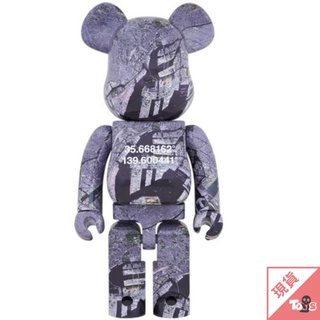 （現貨）BEARBRICK 庫柏力克熊 東京俯視圖 1000% 正版 大娃 公仔 大型公仔 設計師玩具 限量 玩具有毒