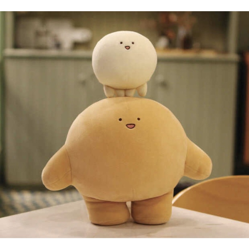 韓國代購 文創 DOWDOW MOWMOW 麵團娃娃 靠枕 抱枕 麵團 玩偶 麵團布偶 韓國文創 娃娃