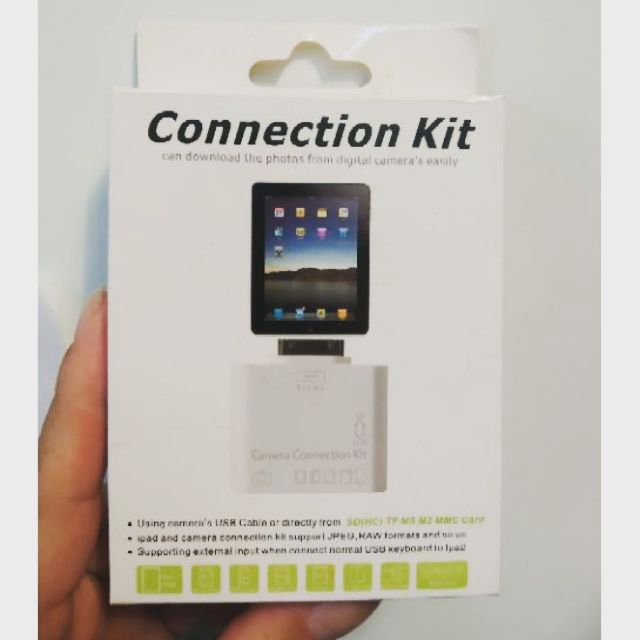 Apple iPad connection Kit 連接器 可連相機鍵盤
