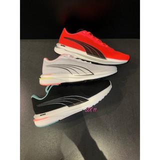 SIX PUMA VELOCITY NITRO WN’S 氮氣跑鞋 黑粉藍 195697-12 白粉 05 橘黑 01