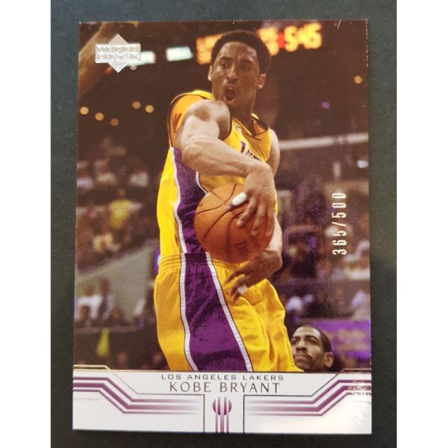 NBA湖人Kobe Bryant限量卡