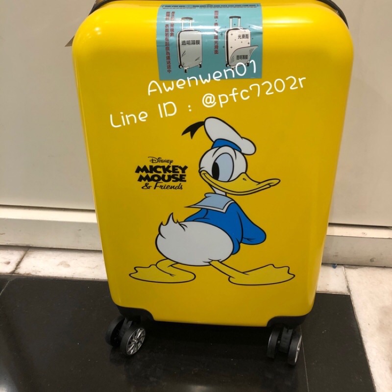 20吋 迪士尼 米奇好朋友系列 唐老鴨 黛西 ABS塑膠 登機箱 行李箱 含運