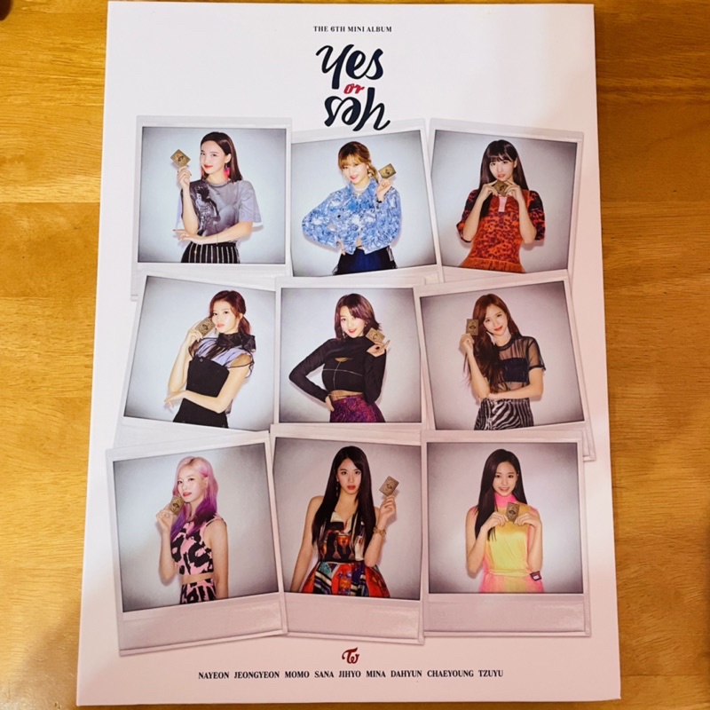 TWICE第六張迷你專輯Yes or Yes B版