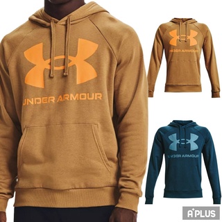 UNDER ARMOUR 男 Rival Fleece 長袖帽T 運動 透氣 - 1357093-277 / 413