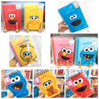 (預購）韓國大創 DAISO 新推出 芝麻街系列 Sesame Street 筆記本 線圈筆記本 手札 ELMO