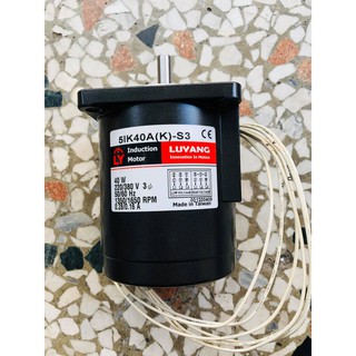 台製全新品 40W 三相 220/380V 減速馬達-調速馬達-三相馬達-圓軸馬達-普通馬達-小型馬達-傳動馬達-