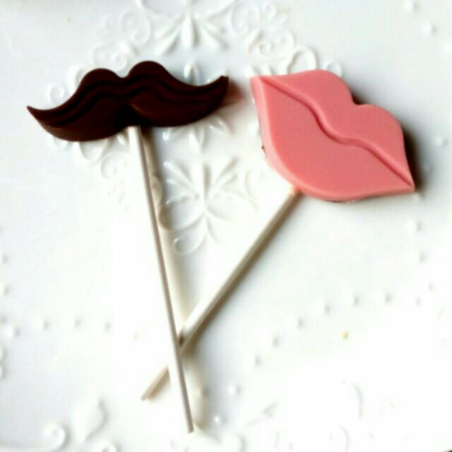 ((紅唇))巧克力棒棒糖/婚禮小物/慶生/第二次進場/送客