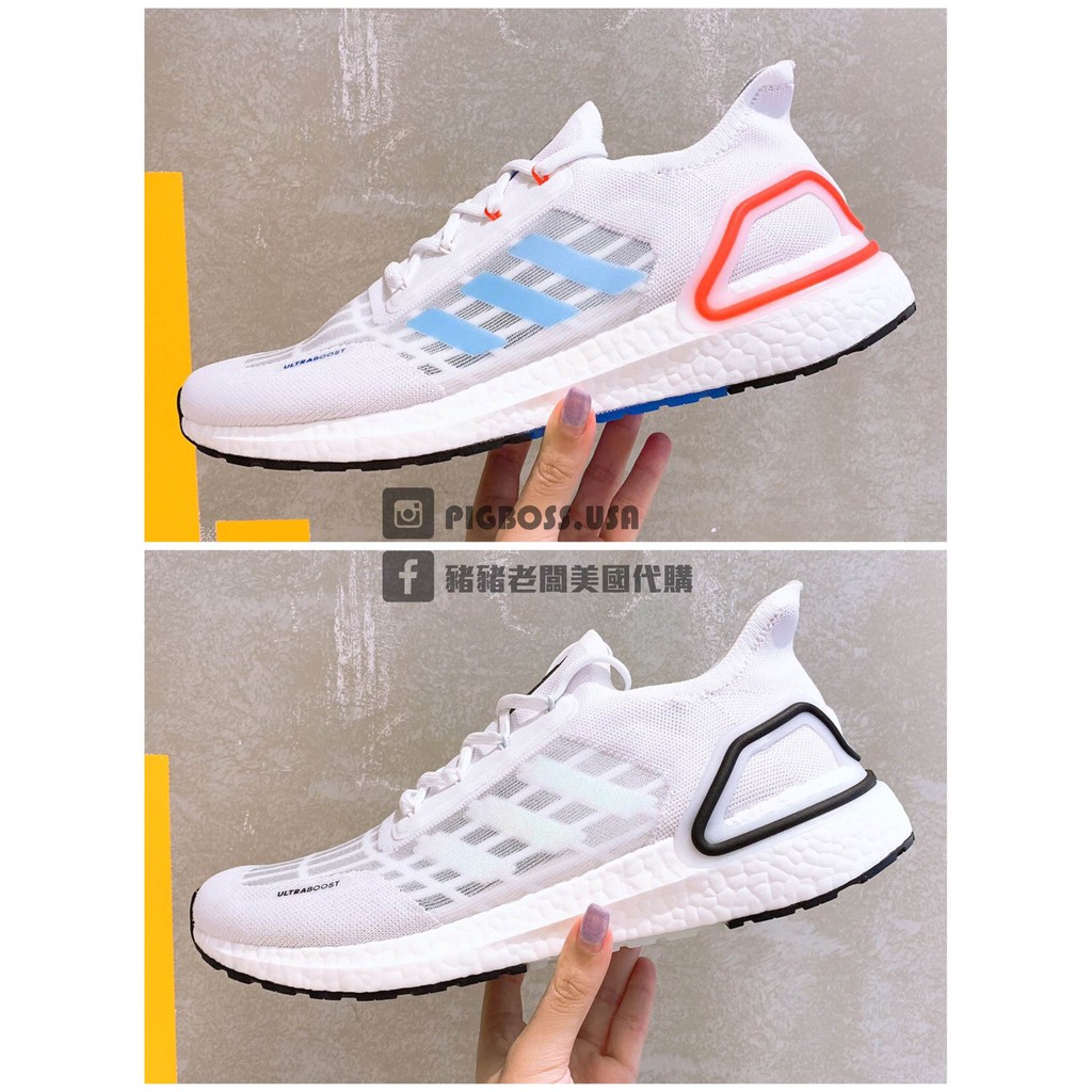 【豬豬老闆】ADIDAS ULTRABOOST SUMMER 休閒 運動 透氣 男款 藍 EG0751 白 EG0749