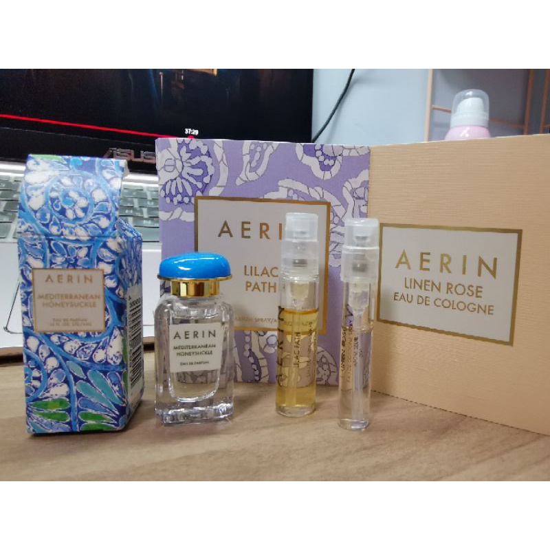 Aerin 地中海水蔓 丁香小徑 花園玫瑰 地中海忍冬 試管