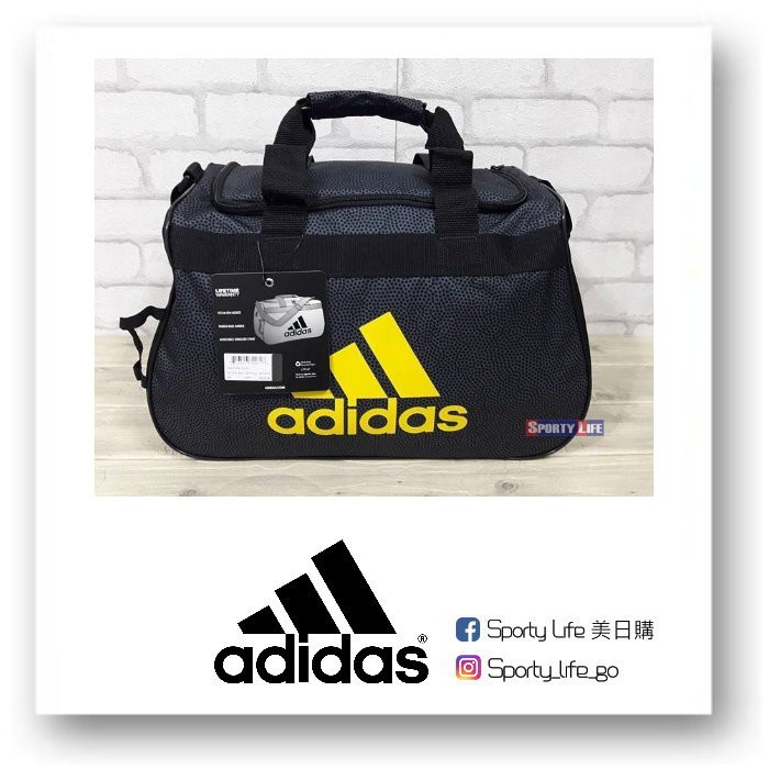 【SL美日購】Adidas Diablo Small Duffel Bag 點點綠 行李袋 愛迪達 手提包 旅行袋