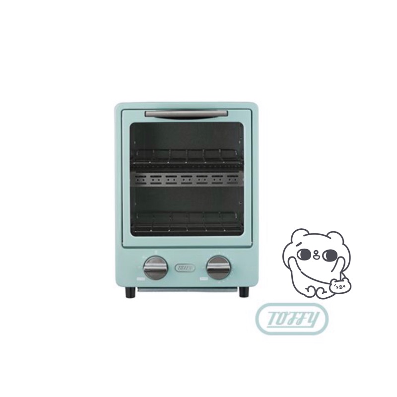 [全新]日本Toffy 經典電烤箱 K-TS1(馬卡龍綠)