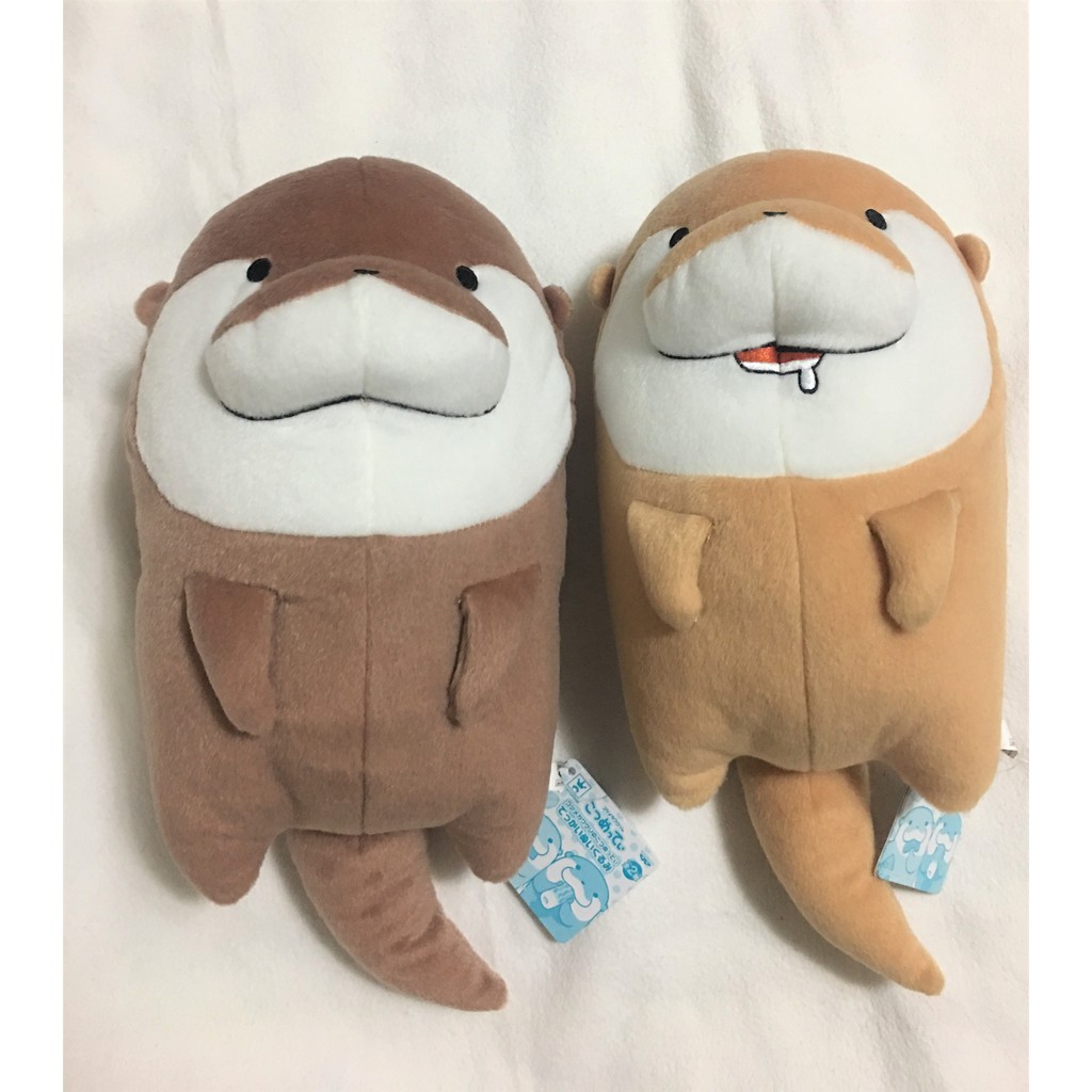 S 日本景品小爪川獺小水獺水獺君玩偶娃娃 蝦皮購物