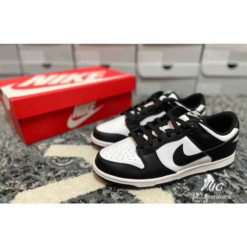 ✤ NIC_Sneakers ✤ Nike Dunk Low Black 黑白 熊貓 男款 DD1391-100