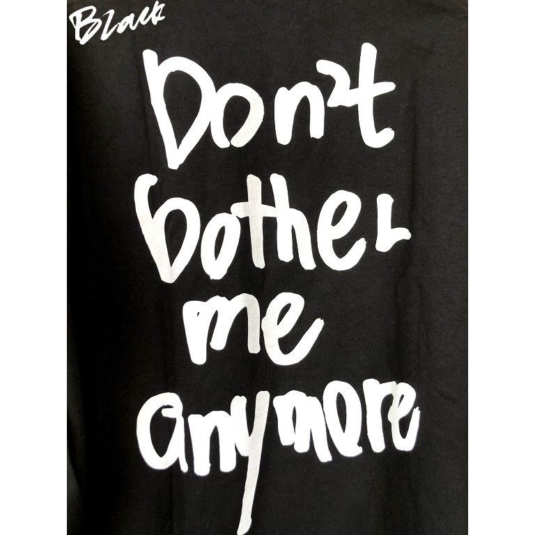 BLACK極新VERDY x BEAMS DON'T BOTHER ME ANYMORE塗鴉WASTED YOUTH短T 