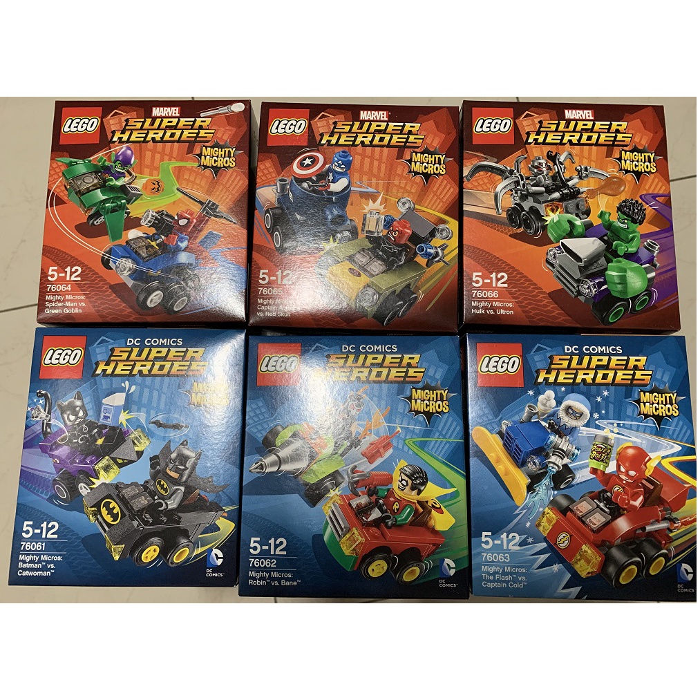 LEGO 樂高 超級英雄系列 超級英雄小車 76061 76062 76063 76064 76065 76066