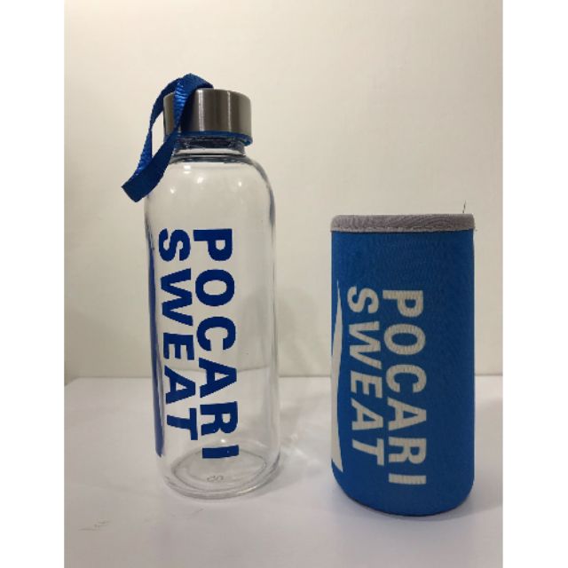 Pocari Sweat 寶礦力水得品牌玻璃水瓶 蝦皮購物
