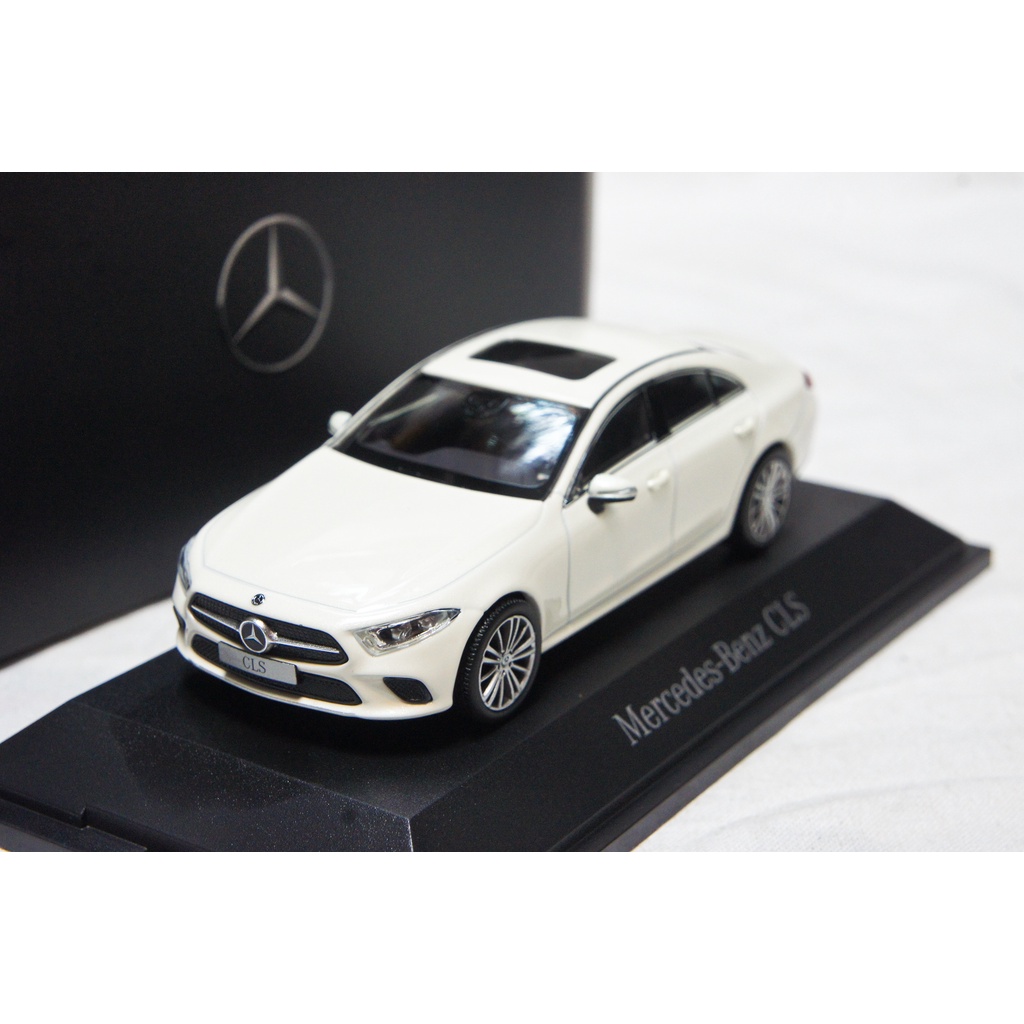 【超值特價】賓士原廠 1:43 Norev Mercedes Benz  CLS coupe C257 2018 白色