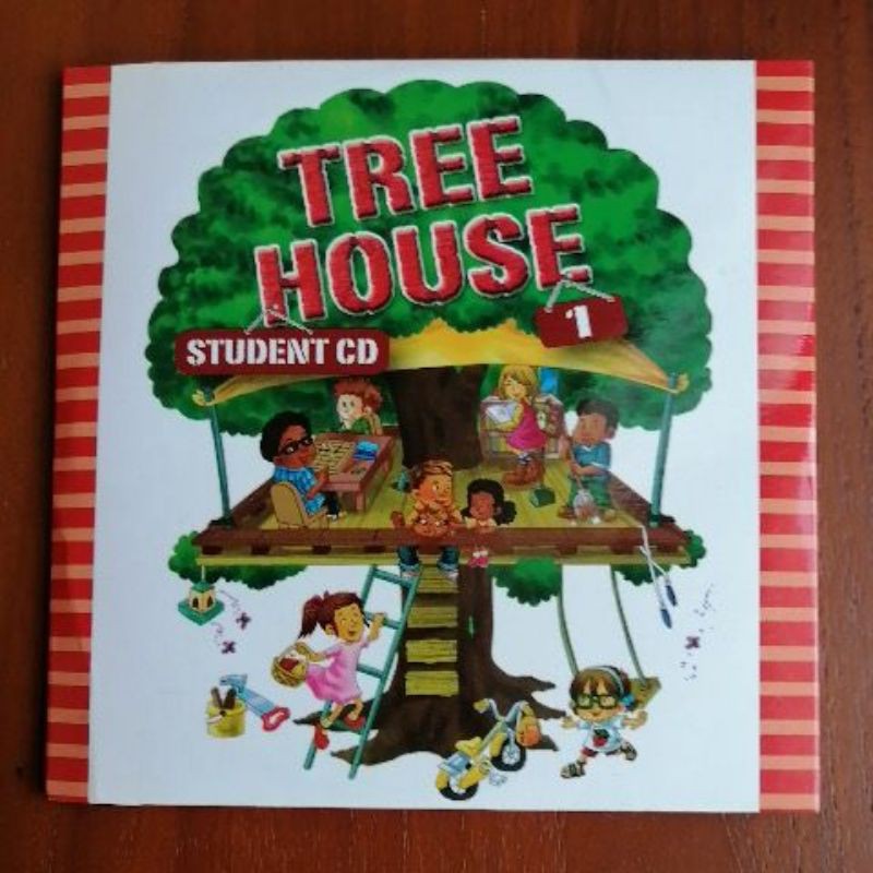 何嘉仁ESL Tree house CD1.2.3. CD-ROM5 (二手)