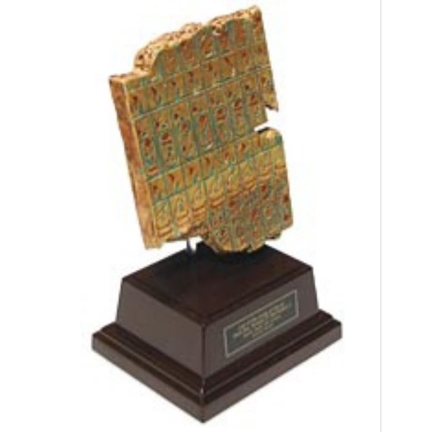 【日本帶回】 稀有絕版 KAIYODO 海洋堂 大英博物館  王名表 埃及 遺產 千年石板 黑暗大法 模型 盒玩