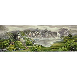 風水畫 山水畫油畫五路財神招財聚寶圖開運畫辦公室風水畫客廳風水畫圖心60x1cm 華真藝廊 W174 蝦皮購物