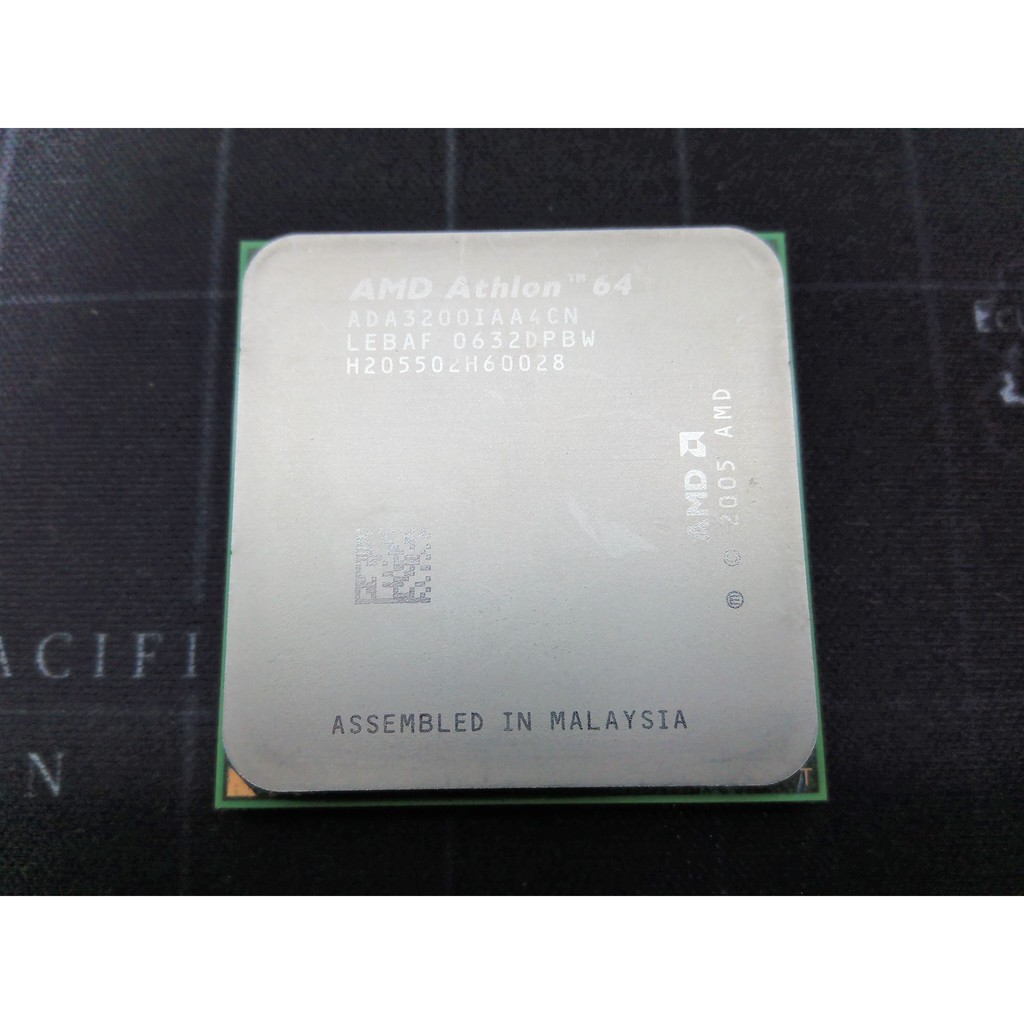 二手AMD Athlon 64 3200+ 含原廠風扇無盒裝
