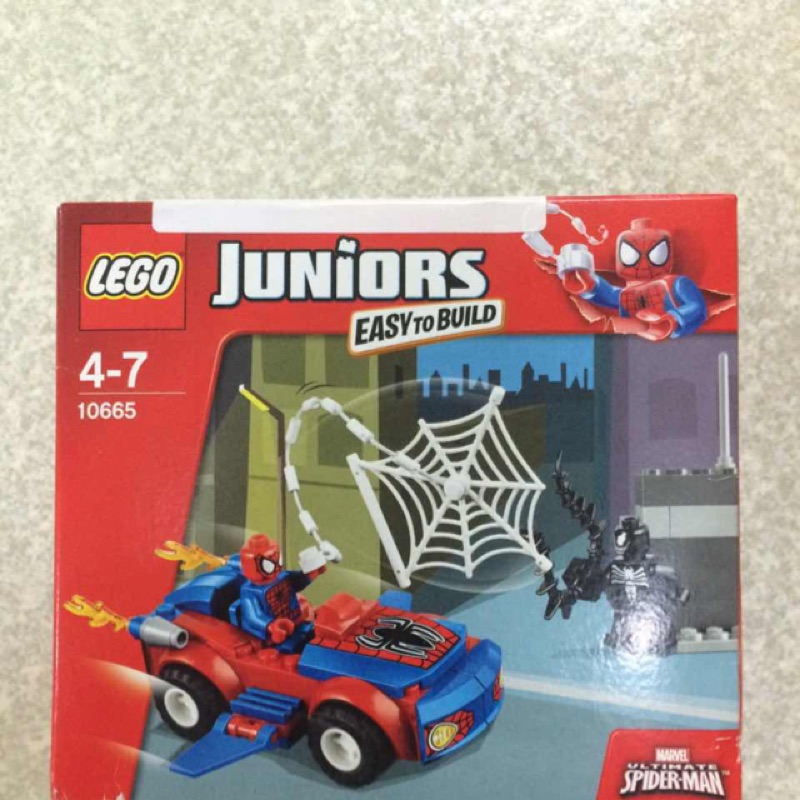 樂高 Lego Juniors系列 10665 蜘蛛人蜘蛛車（4-7歲）