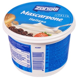 【美食獵人】 Zanetti 瑪斯卡邦乾酪 馬斯卡彭 馬斯卡邦起司 500g
