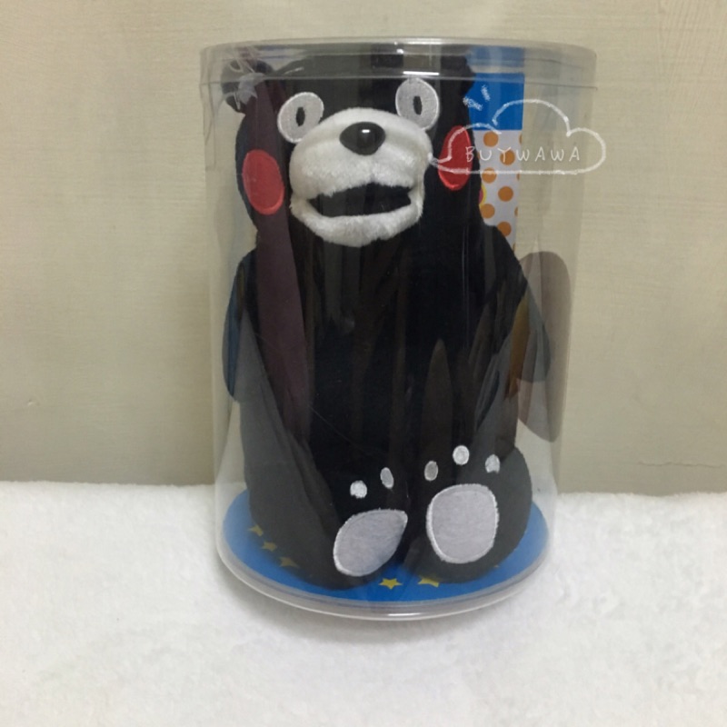 日貨 會說話的熊本熊 正版進口 Kumamon 熊本熊 萌熊 模仿 說話 震動 玩偶 娃娃 圓盒裝