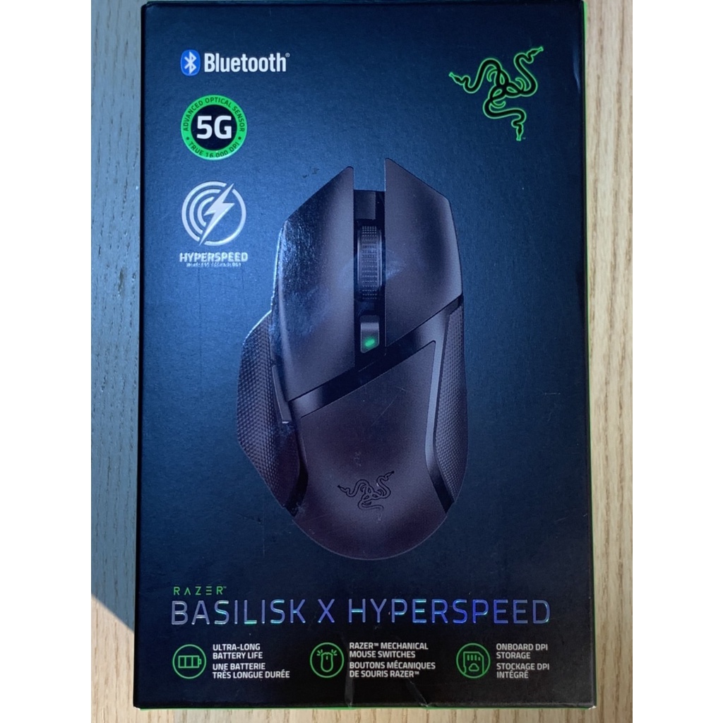 薄利多銷 全新 Razer 雷蛇 Basilisk X HyperSpeed 巴塞利斯蛇 速度版無線滑鼠