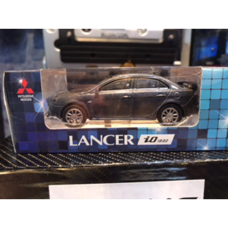 三菱原廠 LANCER io  1/43模型車 金屬回力車