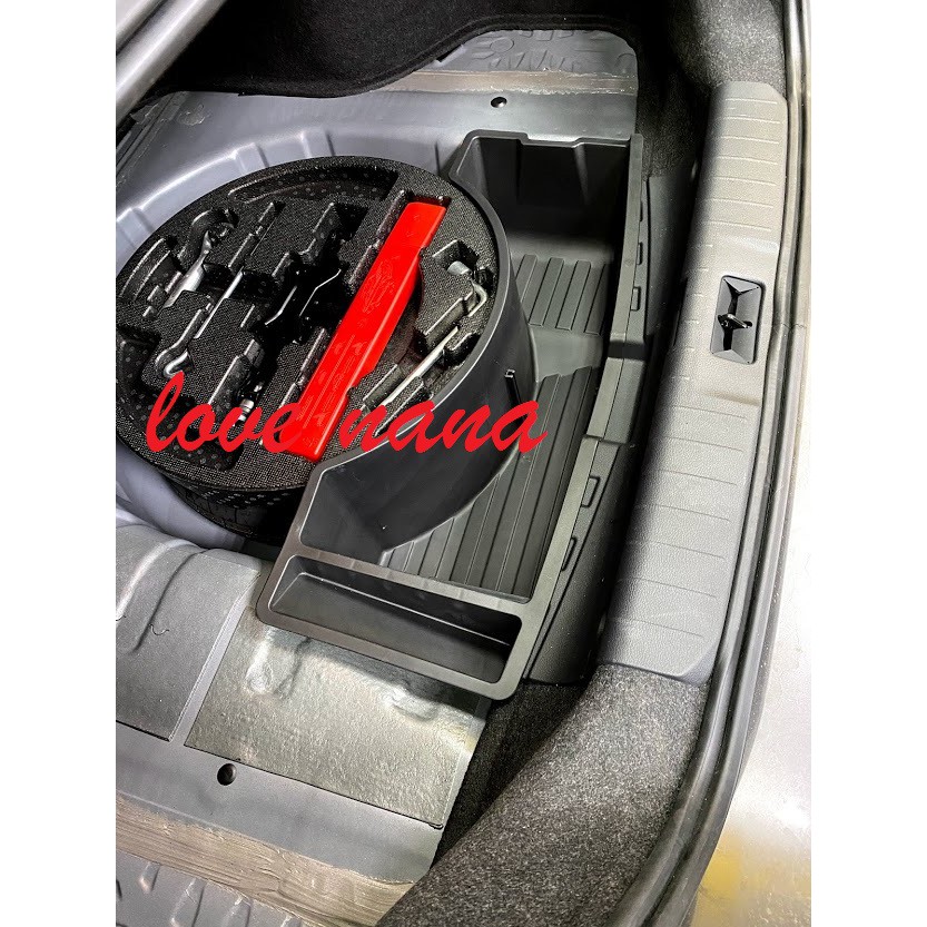 [[娜娜汽車]]日產 2020 Sentra B18 專用 後置物箱 備胎置物箱 ABS材質