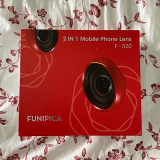 FUNIPICA 0.6X廣角鏡頭/15x微距鏡頭 雙鏡組(購入於浮誇愛分享）