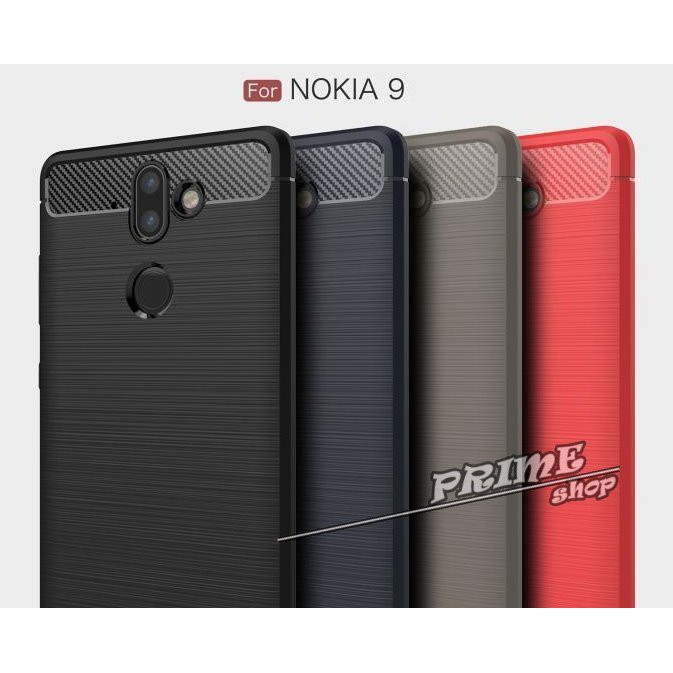 現貨 特價 諾基亞 Nokia5碳纖維拉絲手機套TPU軟保護殼防摔商務 時尚質感裝飾配件