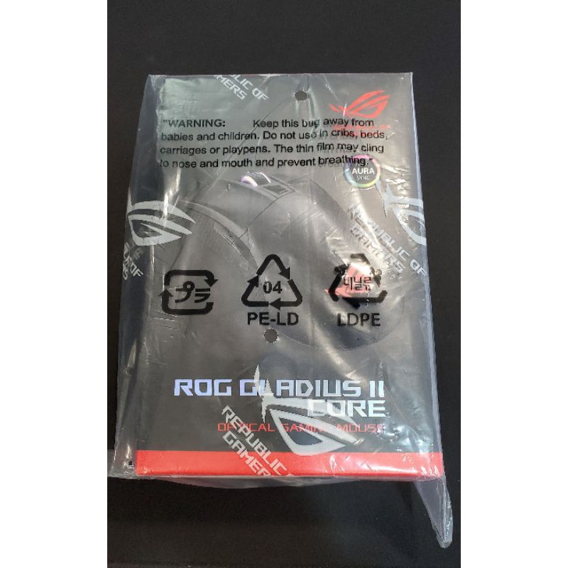 蝦皮最低價 全新未拆 Rog Gladius ii core電競華碩