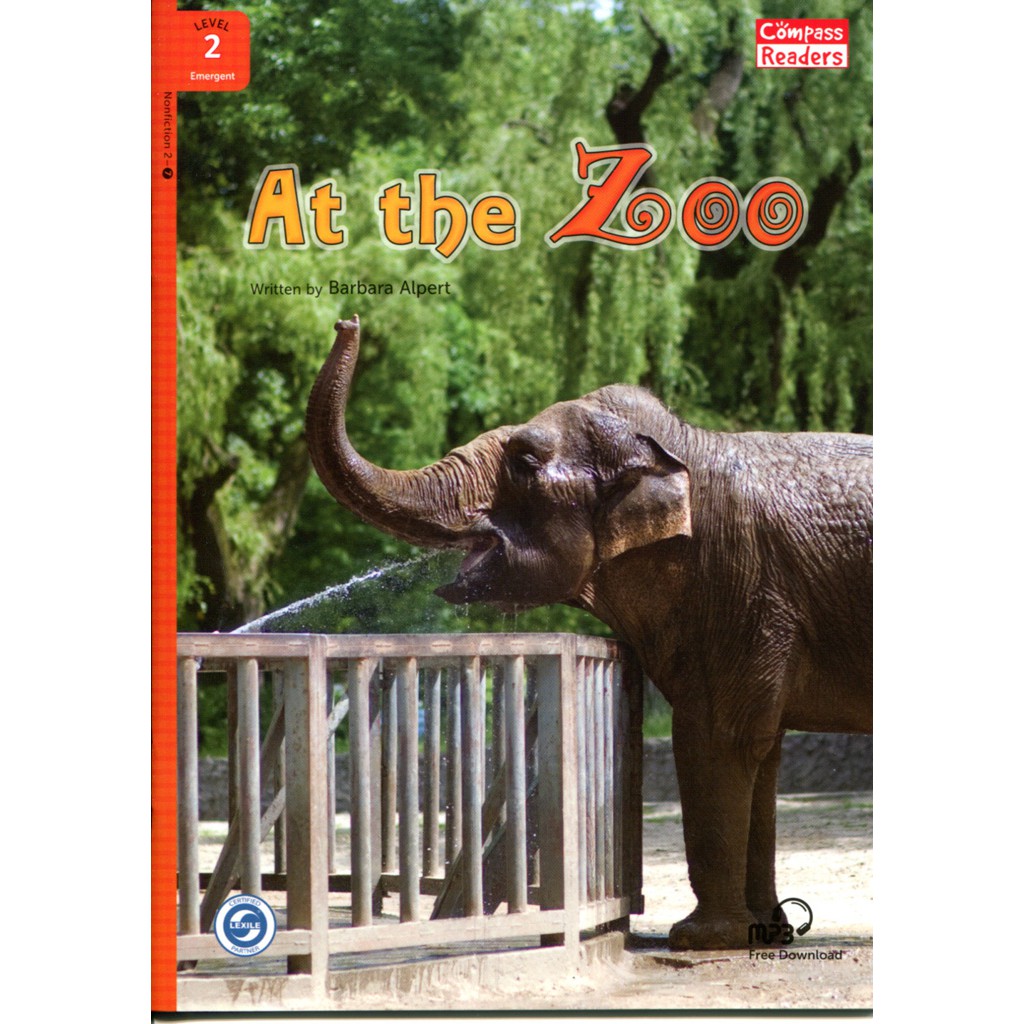 CR2: ( Non Ficiton) At the Zoo/Barbara Alpert 文鶴書店 Crane Publishing