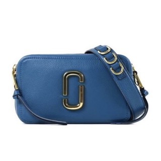100%美國🇺🇸 MARC JACOBS 相機包27cm大款側揹包雙向拉鍊牛皮革女用包 方包斜揹包 寬肩帶雙拉鏈 防刮