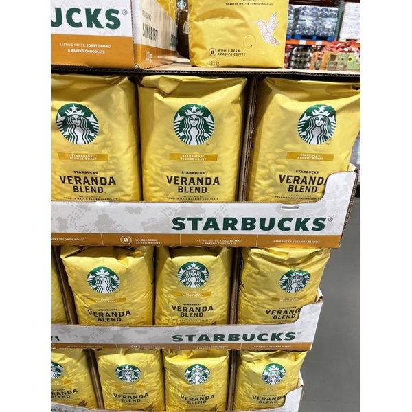 Starbucks  星巴克 黃金綜合烘焙咖啡豆 1.3kg