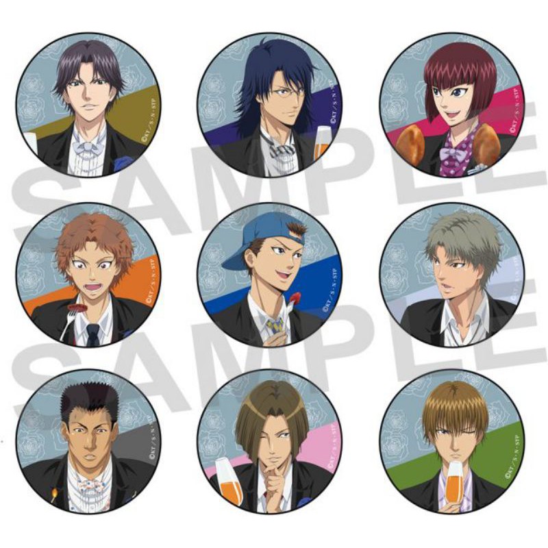 出清冰帝胸章忍足侑士新テニスの王子様キャラバッジコレクション新網球王子木內秀信 蝦皮購物