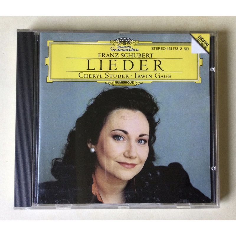 Franz Schubert Lieder/Cheryl Studer 1991 Deutsche Grammophon