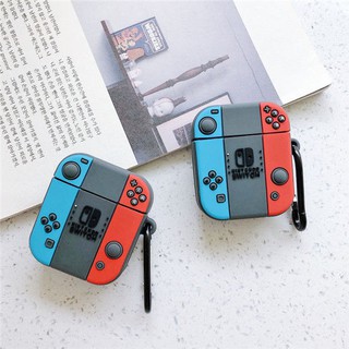 國產i11任天堂遊戲機耳機套i12馬卡龍i27蘋果airpods1/2代耳機包