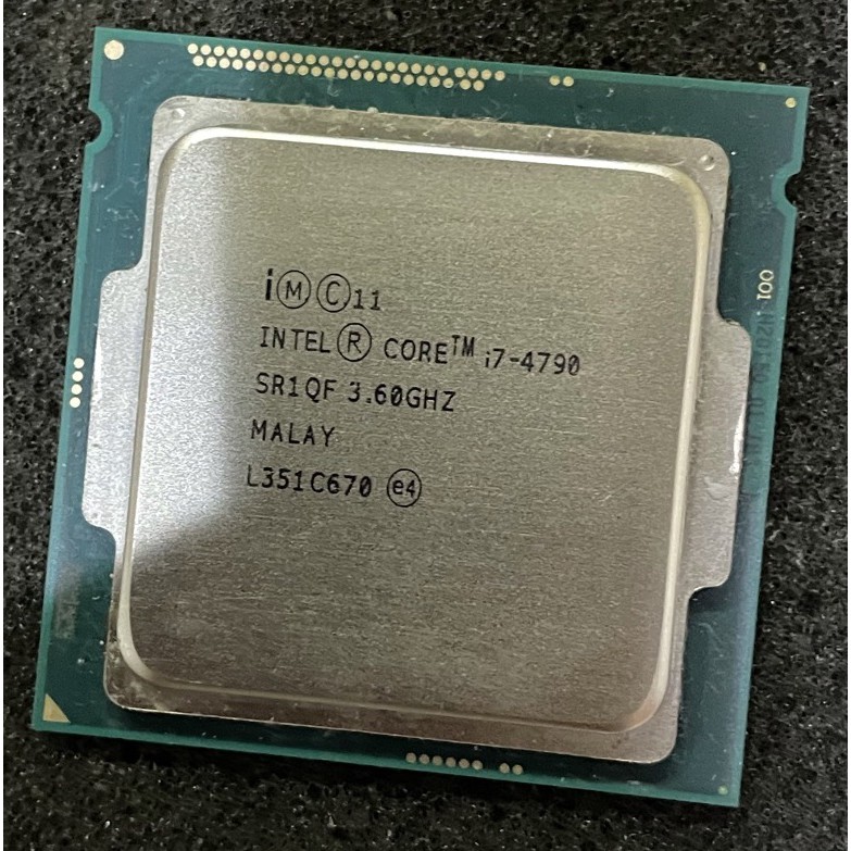 二手良品 intel i7 4790 四核心 LGA 1150 四代 CPU i7 處理器 品項漂亮