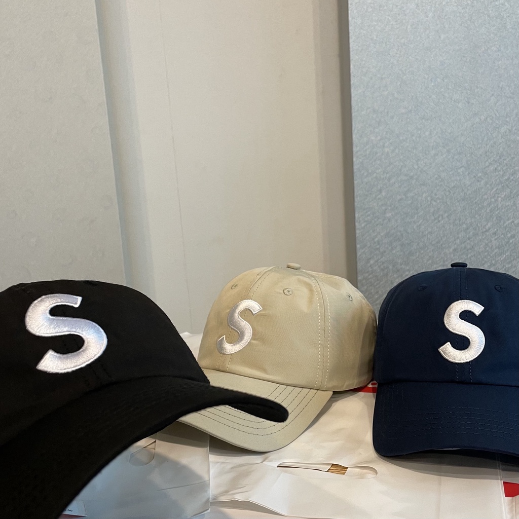 Supreme S Logo Denim Camp Cap 單寧 滿版 老帽 五分帽