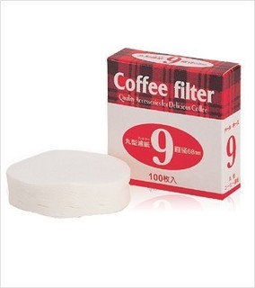 【圖騰咖啡】日本寶馬牌 9號丸型濾紙 100入裝 適用冰滴咖啡 冰滴壺 摩卡壺 JA-P-005-009