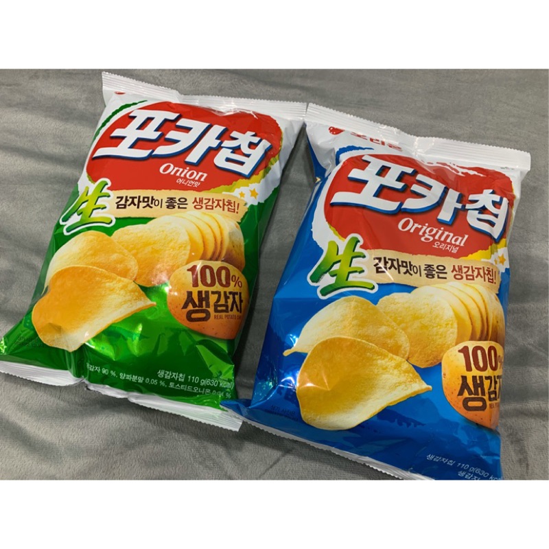 韓國 金秀賢代言kim Soo Hyun 生洋芋片 超大包 110g 蝦皮購物