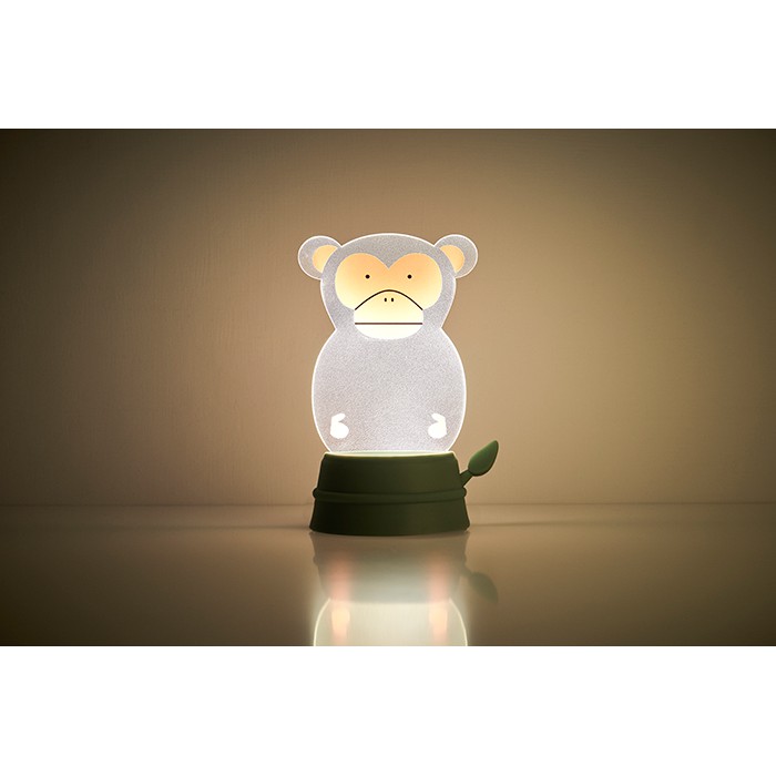 專利導光LED小夜燈 動物燈 全年無休電費只花12元 Xcellent｜Party Light (Monkey 獼猴)