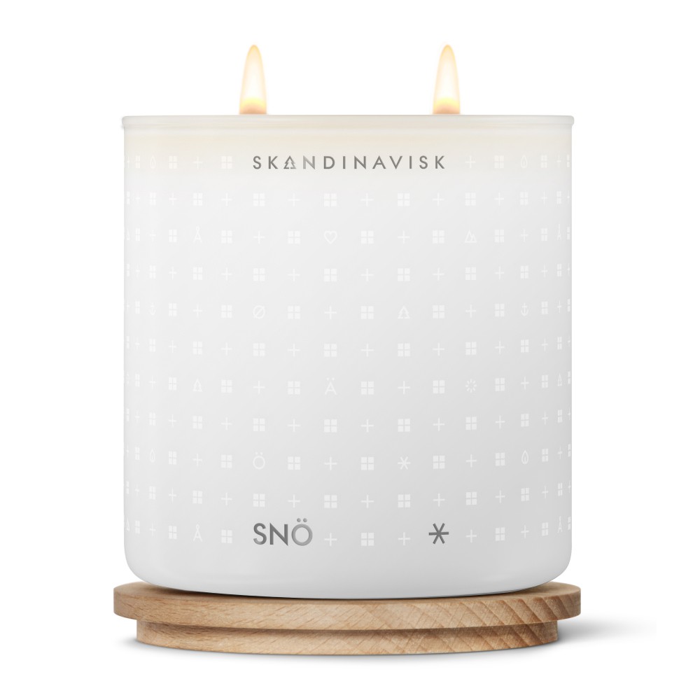 丹麥 Skandinavisk 香氛蠟燭聖誕節限定版 400g - SNÖ 雪落星野 現貨 廠商直送