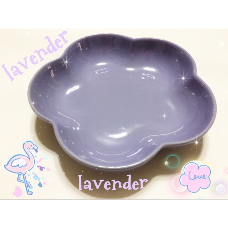 Le Creuset 薰衣草紫 (lavender purple) 中深花盤