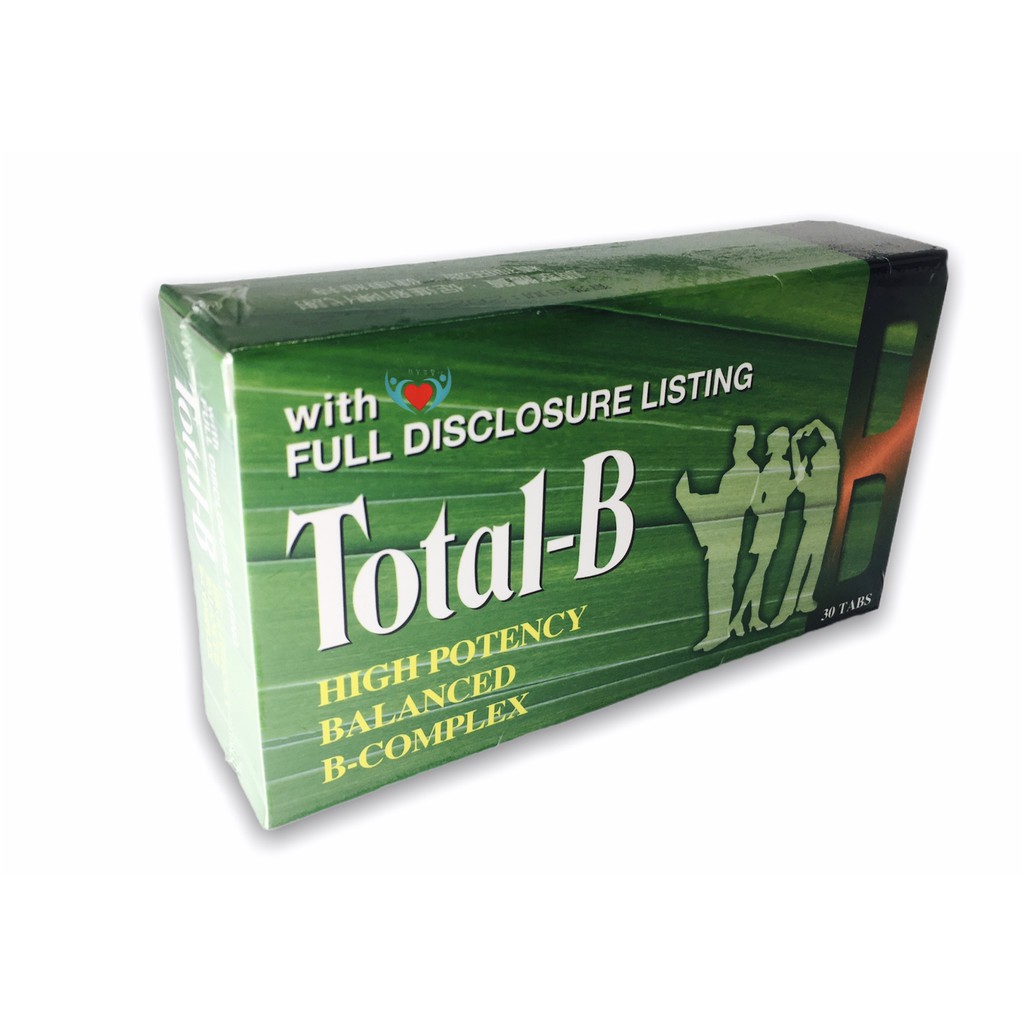 【公司貨】Total-B 可福達錠 30錠/盒 食品 高單位B群