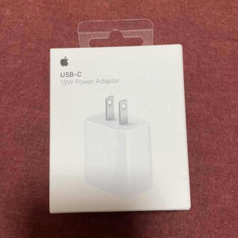 [全新未拆封] Apple iPhone 原廠 18W USB-C 快速充電器 充電頭（MU7T2TA/A）A1720