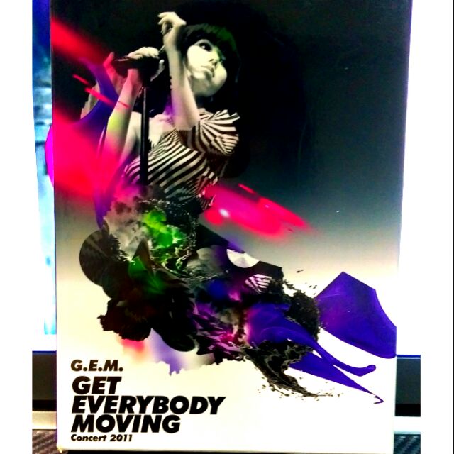 （缺貨）G.E.M.鄧紫棋[Get EveryBody Moving]精裝演唱會DVD